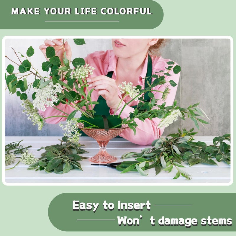 SupKing Large Round Floral Foams 6", 8 Pcs Sponge Foam Blocks Green Wet Dry Flower Foams Plant Foam for Florist Craft Artificial Flower Arrangements - Image 5